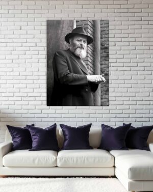 תמונות רבנים בהדפסה על עץ