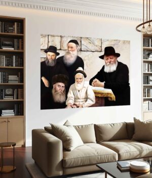 אדמורי חב"ד בתמונה אחת