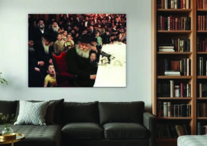 הרבי מליובאוויטש בהתוועדות